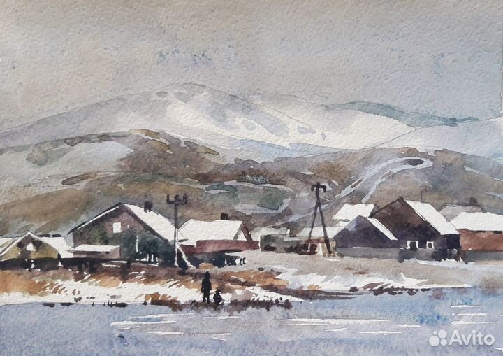 Картины акварелью