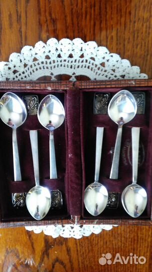 Чайные ложки мельхиор
