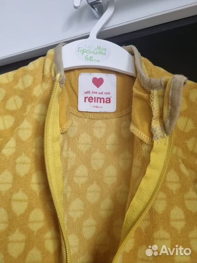 Флисовый комбинезон reima 74