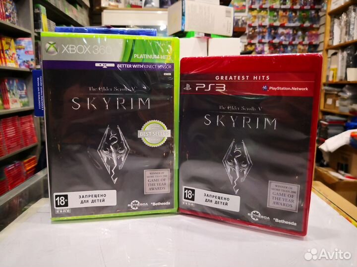 Игра Skyrim для PS3, PS4, Xbox, Switch