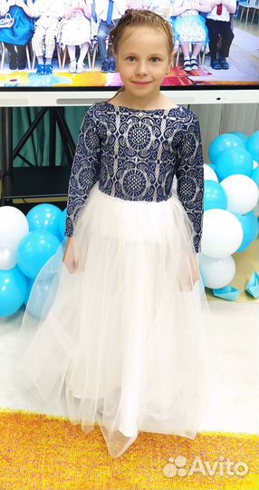 Платье праздничное на нг, на выпускной р.116-122