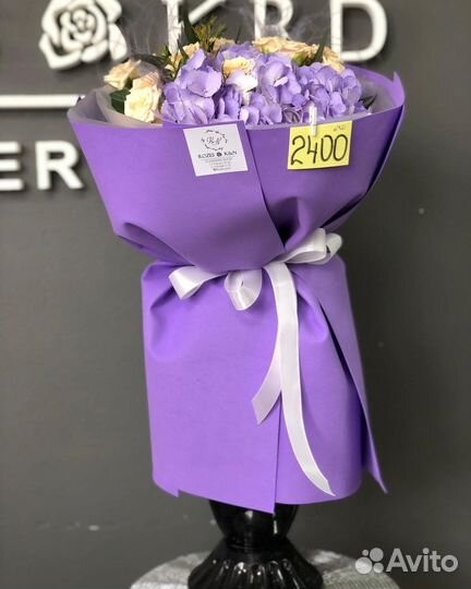 Гортензия. Букет из гортензий