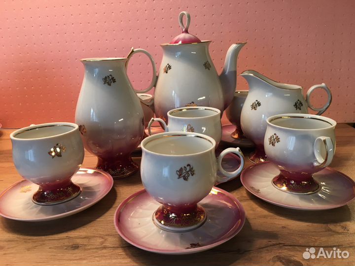 Чайно кофейный сервиз