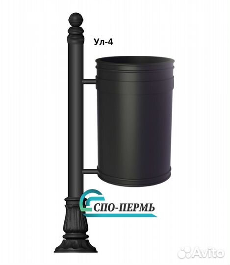 Урна чугунная (Скамейки/лавки)