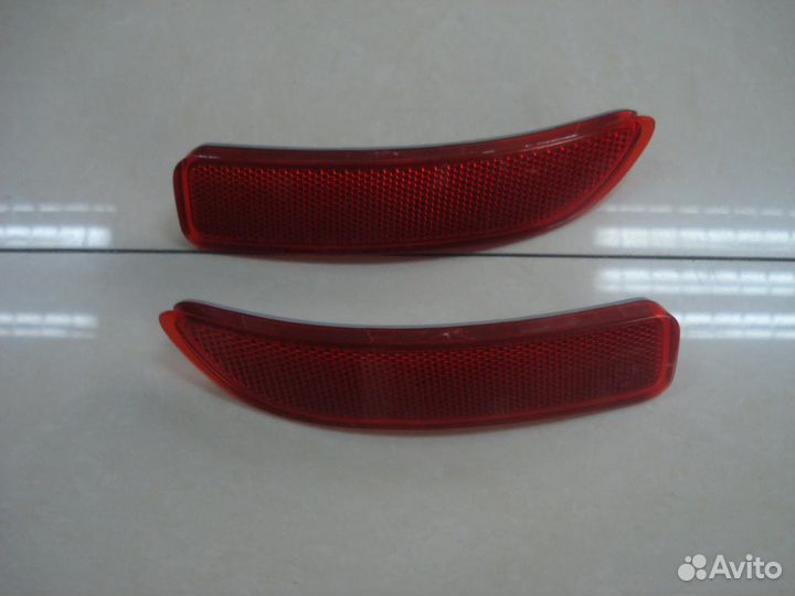 Катафоты заднего бампера Renault Logan с 2010-2015