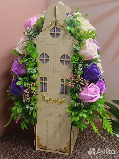 Букет из мыльных цветов