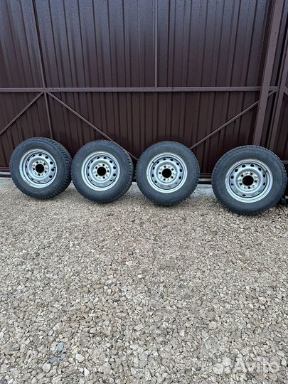 Колеса в сборе r15 зимние на ниву