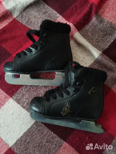 Коньки детские двухполозные