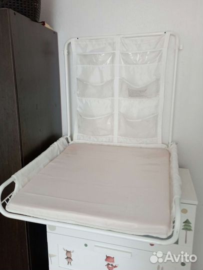 Настенный пеленальный столик Икеа