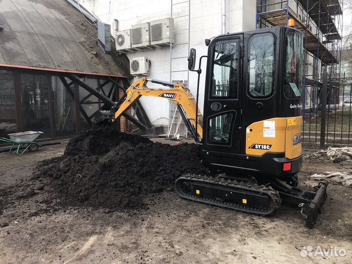 Услуги мини экскаватора