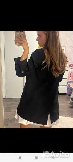 Пиджак чёрный