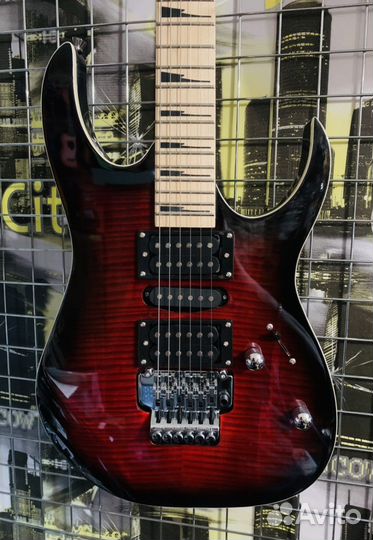 Электрогитара + Чехол + Ремень (Floyd Rose)