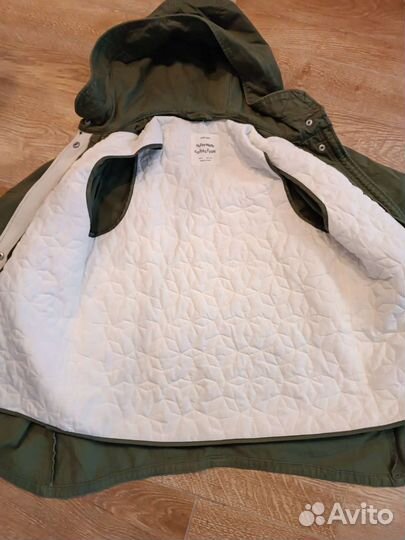 Вещи Zara джинсовка ветровка парка 128 134 140