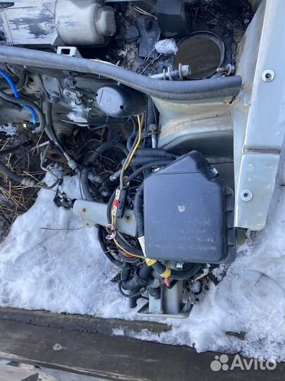 Передний левый лонжерон (четверть) fiat doblo 2