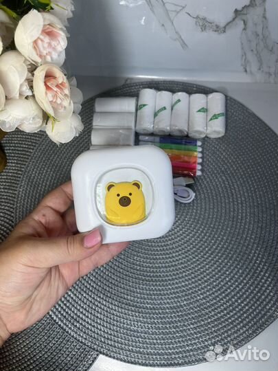 Портативный минипринтер (новый) термопринтер