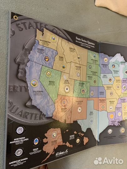 Альбом для 25 центов США 50 State Quarters