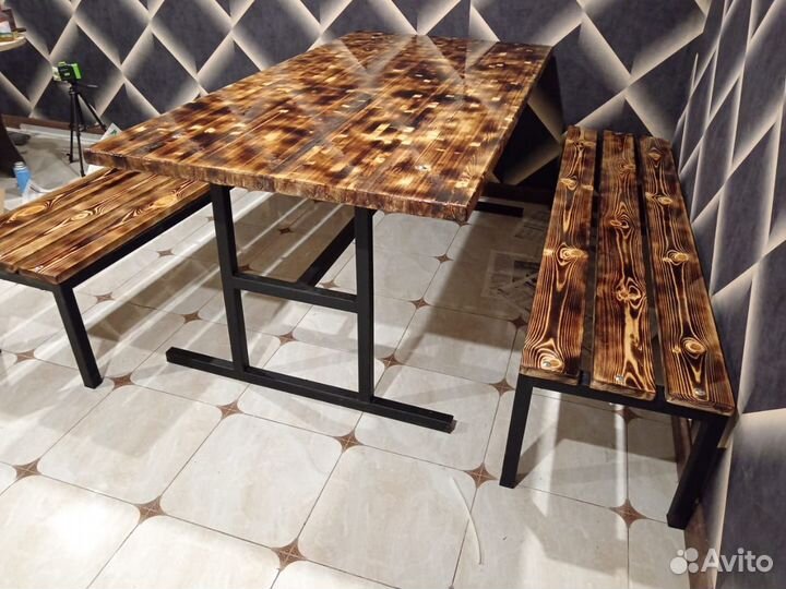 Лавки столы из дерева