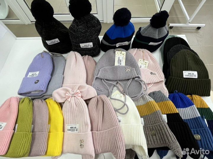 Шапки детские в наличии