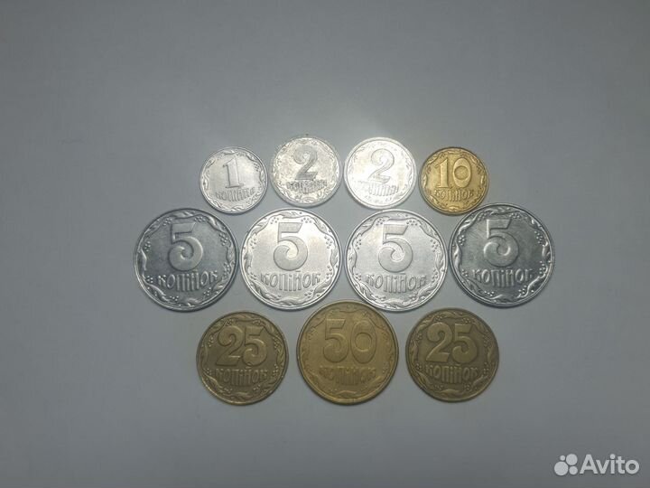 Монеты Украины 1992 год