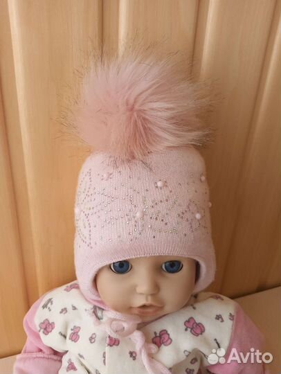 Шапка для новорожденных
