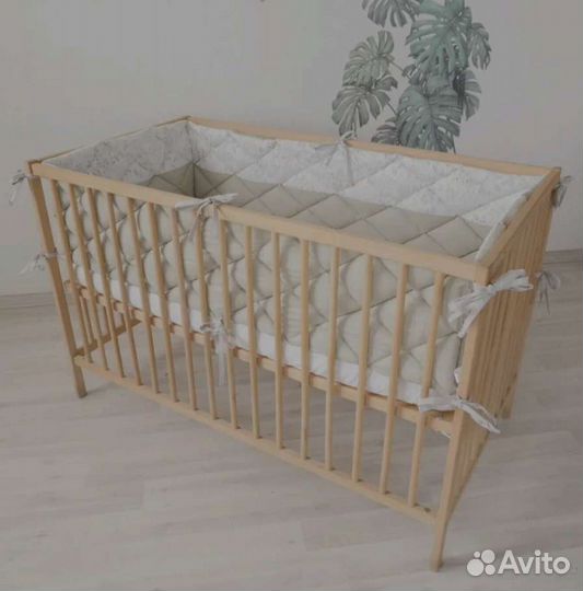 Бортики в детскую кроватку