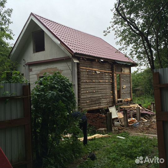 Демонтаж дачного деревянного дома Сергиев Посад