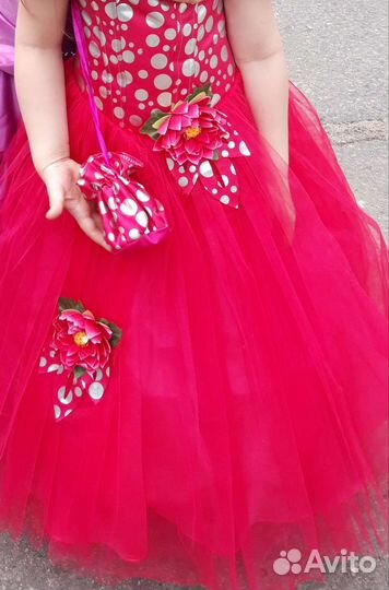 Платье для девочки 6-8лет