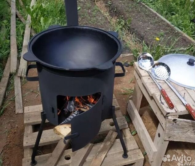 Казан чугунный узбекский от 4 до 22л