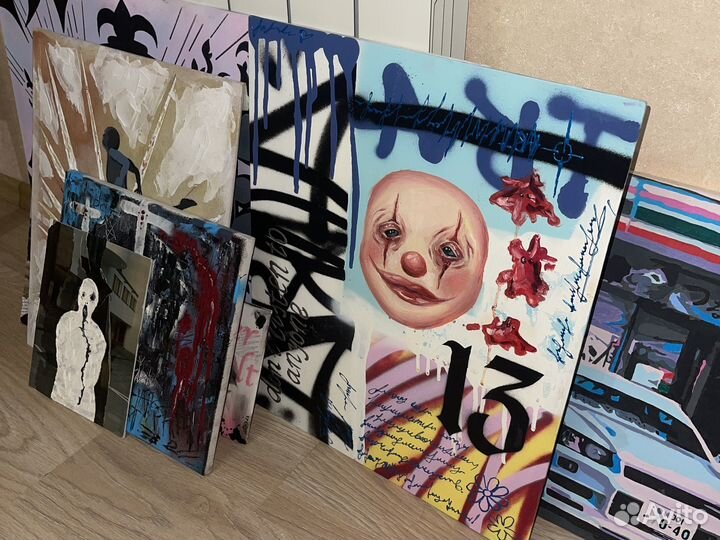 Картина маслом на холсте