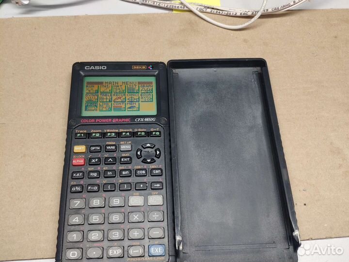 Калькулятор casio cfx9850g