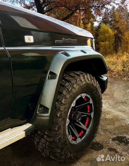 Расширители арок Тойота LC 71 72 78 79. Отправка