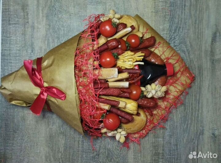 Мужской Съедобный букет