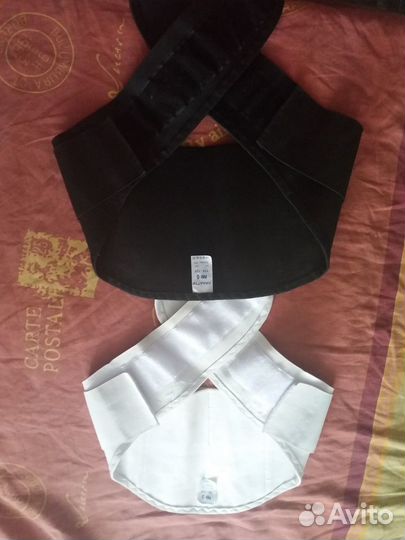 Пояса до и после родовые.Термо пояс вулкан.Размеры