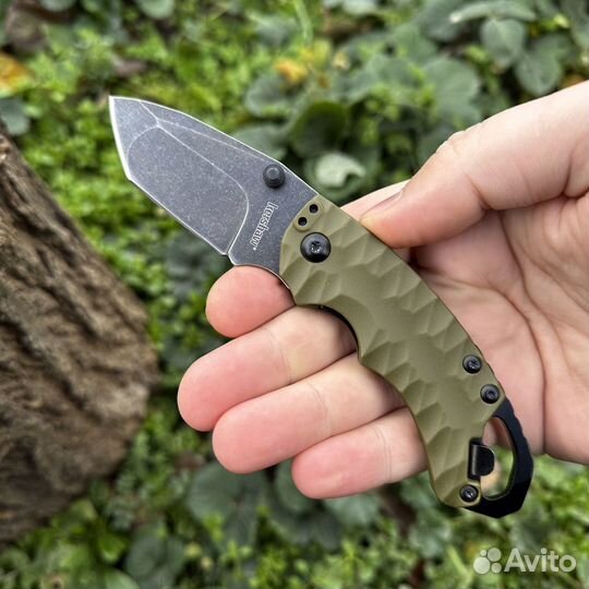 Нож складной kershaw хаки