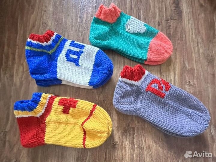 Носки вязаные ручной работы