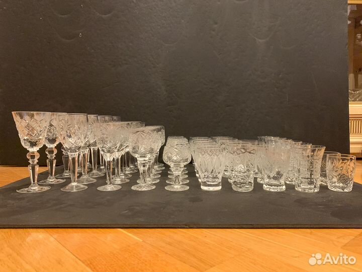 Хрустальные рюмки