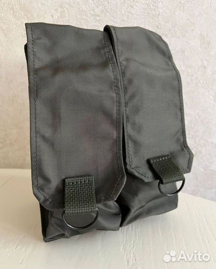 Подсумок на 2 магазина ак закрытый 