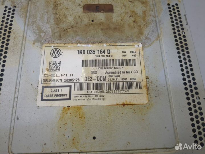 Магнитола Volkswagen Jetta 6, 2012