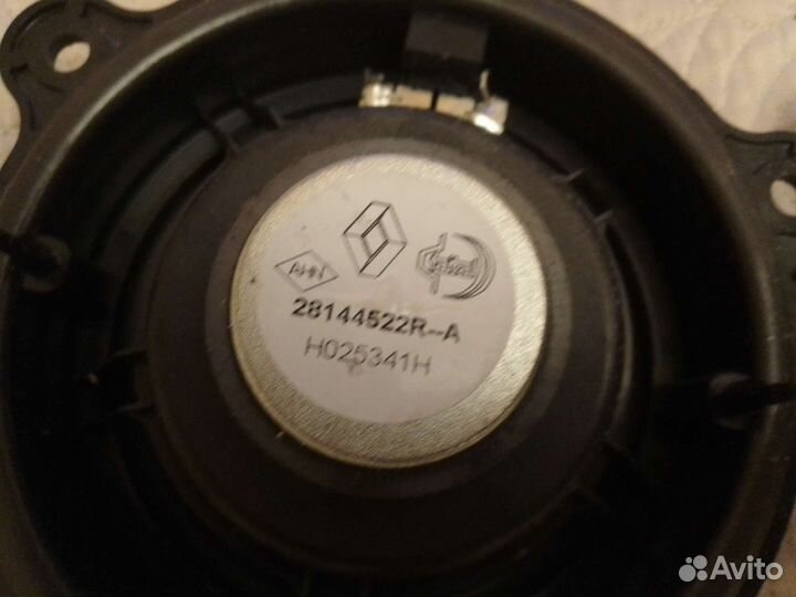 Динамики 13 см renault веста с новой машины штат