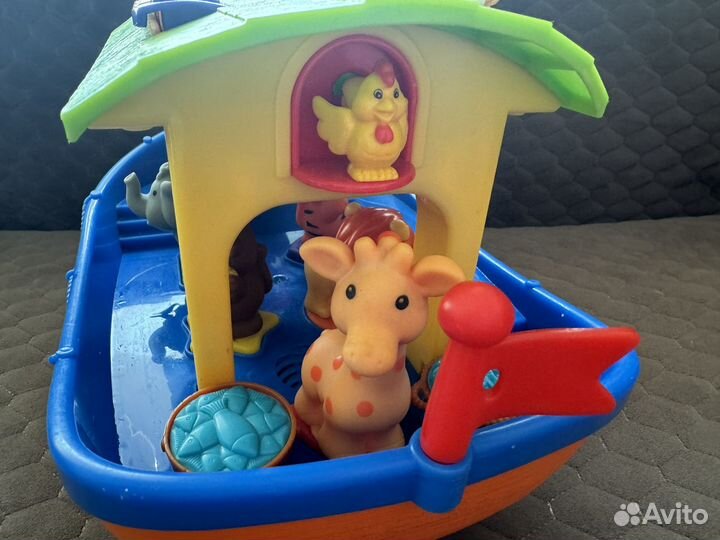 Развивающая игрушка корабль Kiddieland Ноев ковчег