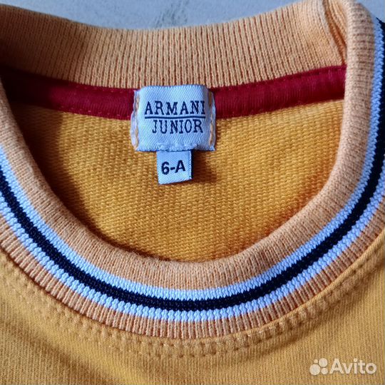 Свитшот Armani 6-7 лет