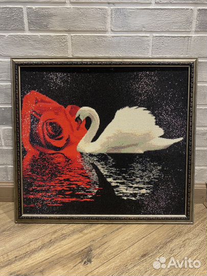 Готовая картина стразами