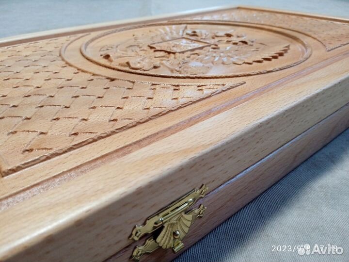 Нарды резные Россия, бук