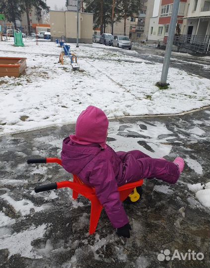 Тачка садовод полесье детская