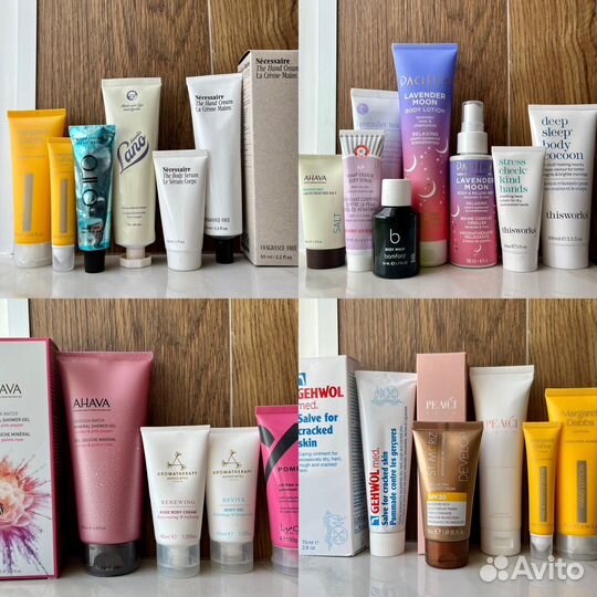 Лосьоны, скрабы, кремы для рук, соль для ванны