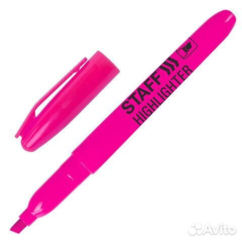 Текстовыделитель staff Manager HL-238, розовый, ли