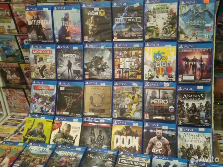 Игры на ps4 и ps5