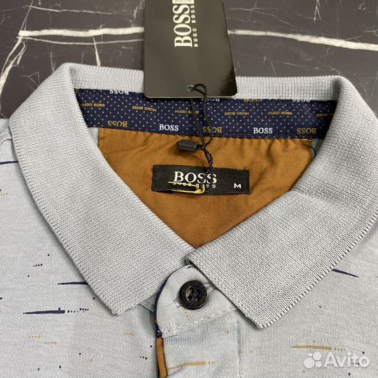 Поло футболка Hugo Boss premium