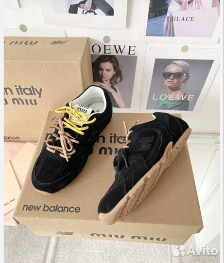 Кроссовки New Balance & MIU MIU