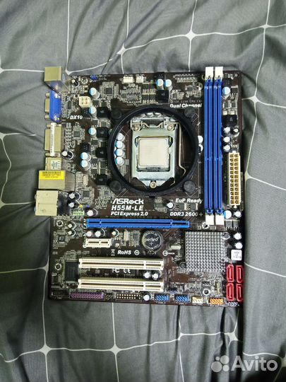 Материнская плата lga1156, процессор xeon x 3470